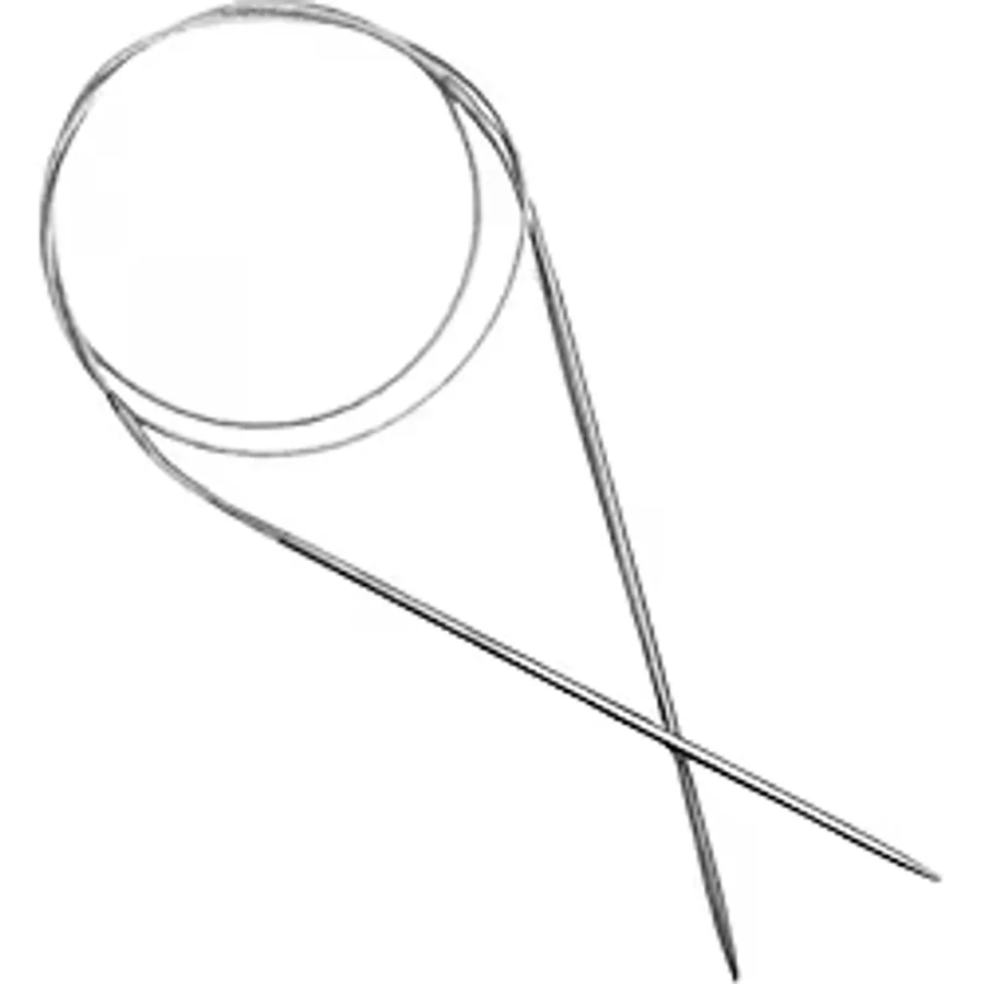 Misinalı Çelik Şiş 5 Numara 40 Cm