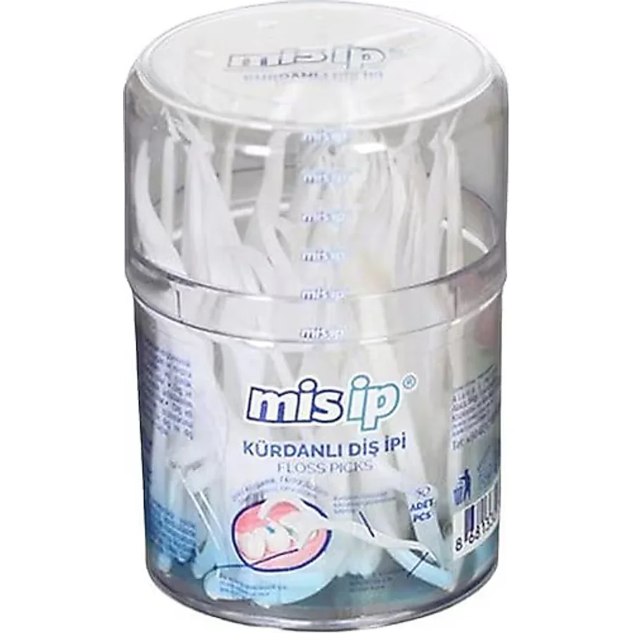 Misip 50'li Kürdanlı Diş İpi