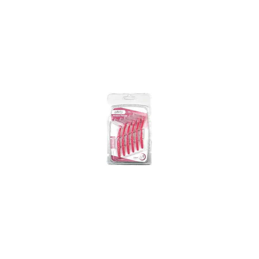 Misip Type Pembe 0.4 mm 6'lı Arayüz Fırçası
