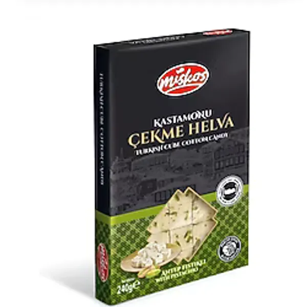 Miskos 240gr Antep Fıstıklı Çekme Helva
