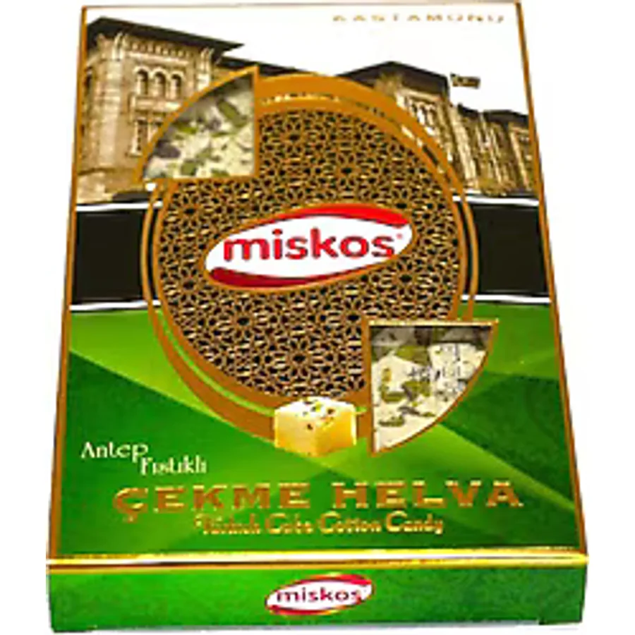 Miskos Antep Fıstıklı Vakumlu 240 gr Çekme Helva