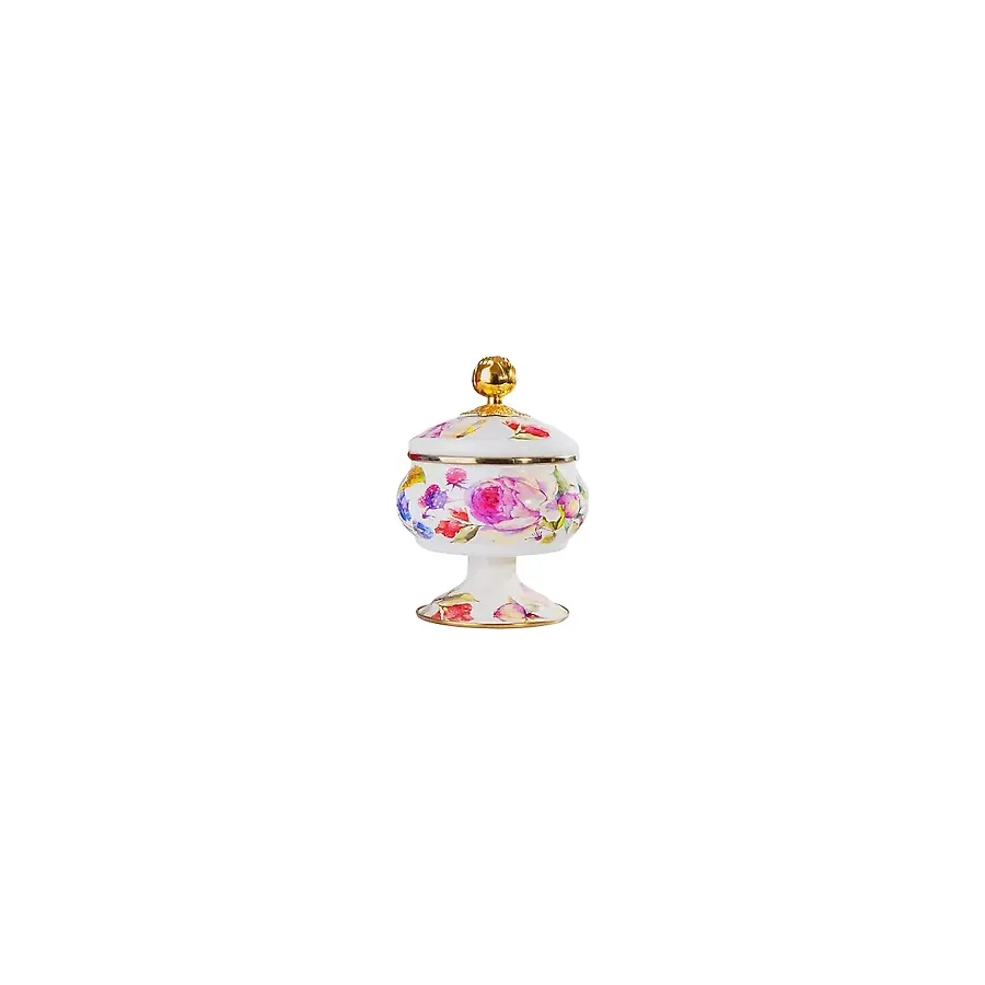 Miss Betty Rose Deluxe 18 cm Ayaklı Emaye Şekerlik