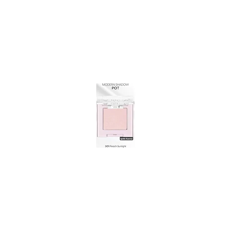 Missha Işıltılı Kremsi Dokulu Tekli Göz Farı Modern Shadow Pot (301 Peach Sunlight)