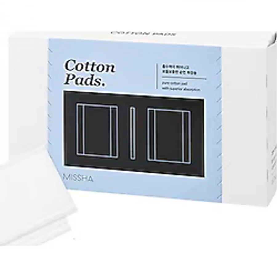 MISSHA Ürün Emmeyen Dayanıklı Pamuk %100 Pamuk Pedleri Cotton Pads (80Adet)