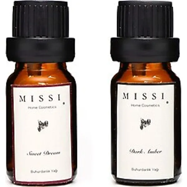 Missi 2li Dark Amber & Sweet Dream Buhurdanlık Esansı/yağı