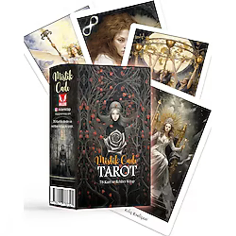 Mistik Cadı Tarot, 78 Kart ve Rehber Kitap