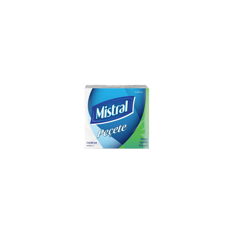 Mistral 30x30 cm 100'lü Kağıt Peçete