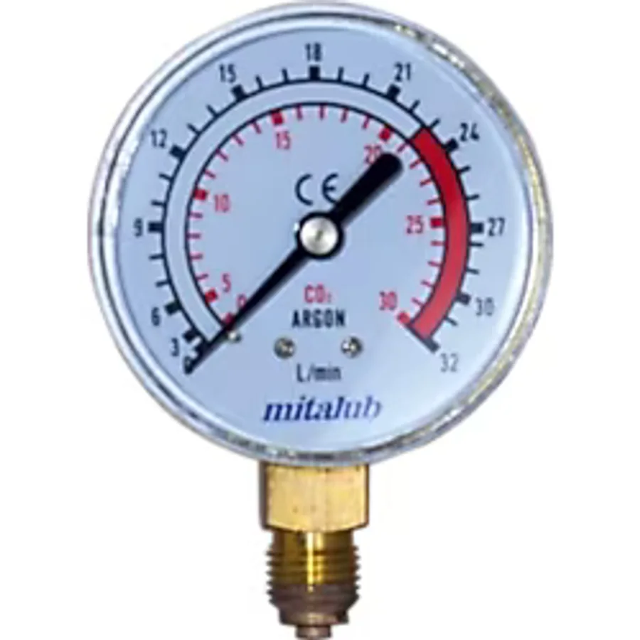Mitalub Mima6332Mb 63 MM. 32 LT/Dk Argon Saati ALTtan Manometre