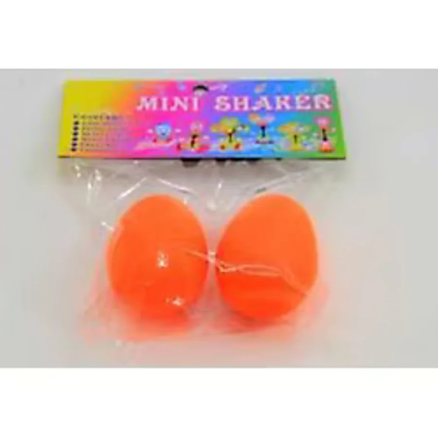 Mitello Egg27Or Turuncu Renk 2 Li Florasan Renkli Yumurta Maracas