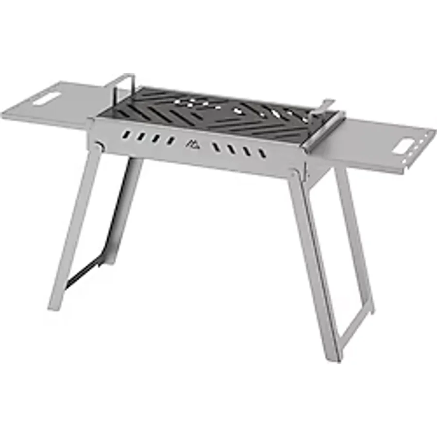 Mizan Marina Grill 50 cm Galvaniz Sehpalı Katlanır Mangal