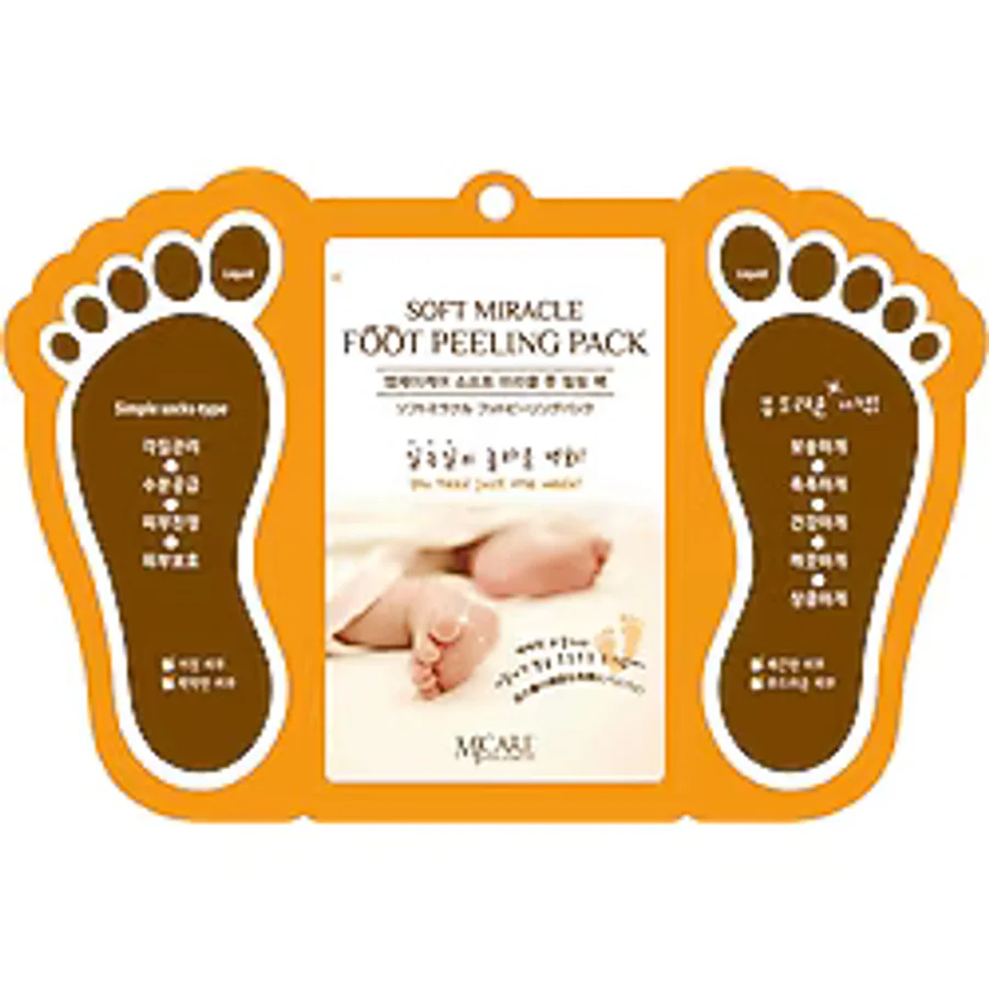 Mjcare Miracle Foot Peeling Pack - Mjcare Çorap Tipi Ayak Peeling Maskesi-1 Çift