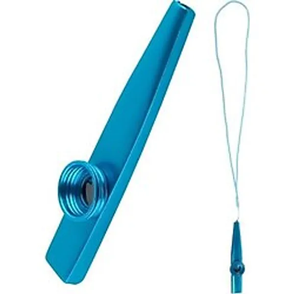 MK-02B Metal Kazoo İp Askılı Alüminyum Alaşım Mavi