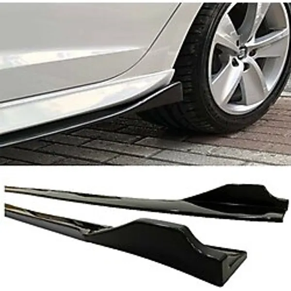 MKG Ford Fiesta 1996-1999 F30 Kulaklı Model Yan Marşpiyel 2 Adet Piona Black - Siyah