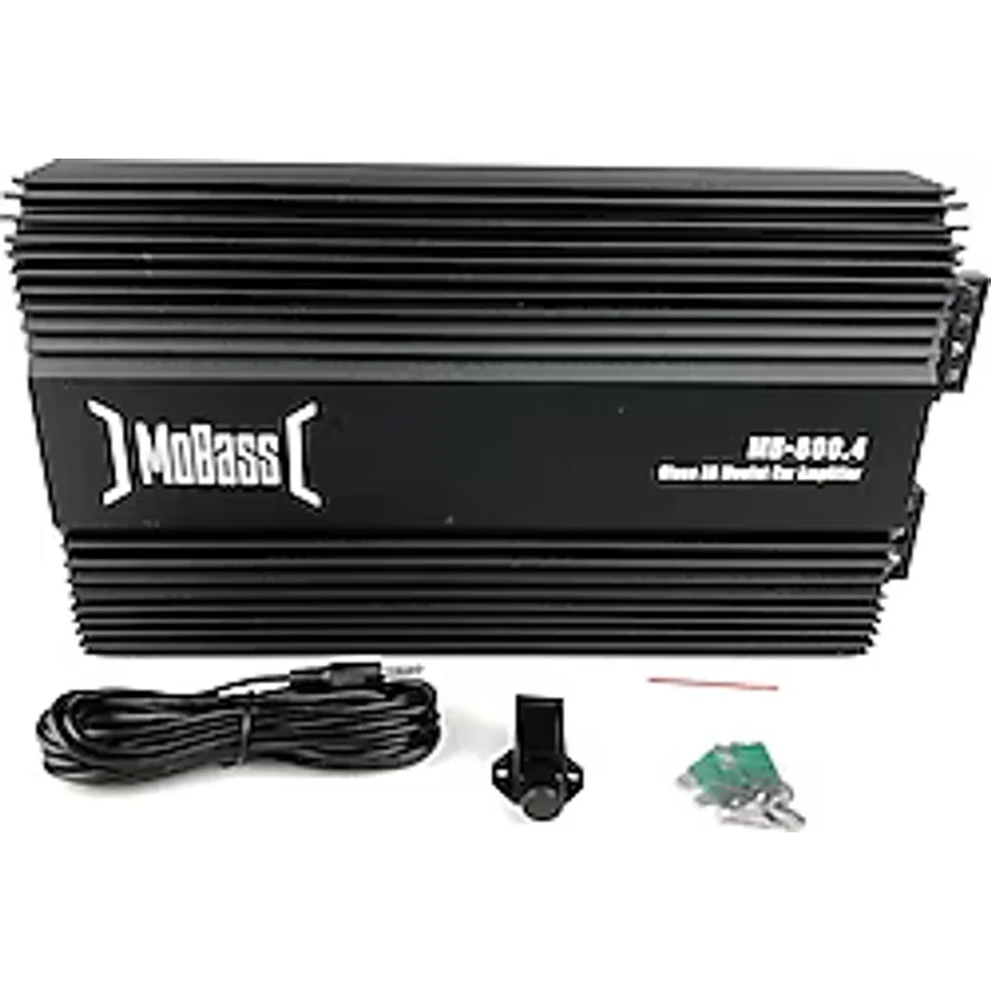 Mobass MB-800.4 Kanal 4x80 Rms Bas Kontröllü Oto Amplifikatör