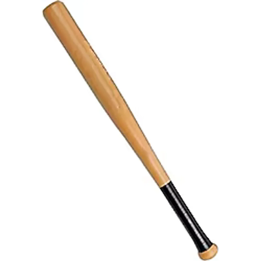 Mobee Chermik Sağlam Dayanıklı Kaliteli Ahşap Beyzbol Sopası 55 Cm 1410