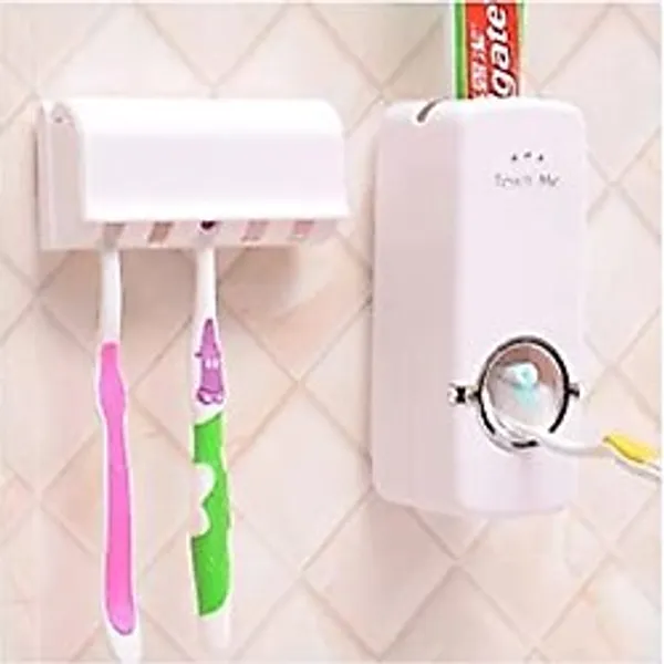Mobee Evs Diş Macunu Sıkacağı Ve 5 li Fırça Tutucu