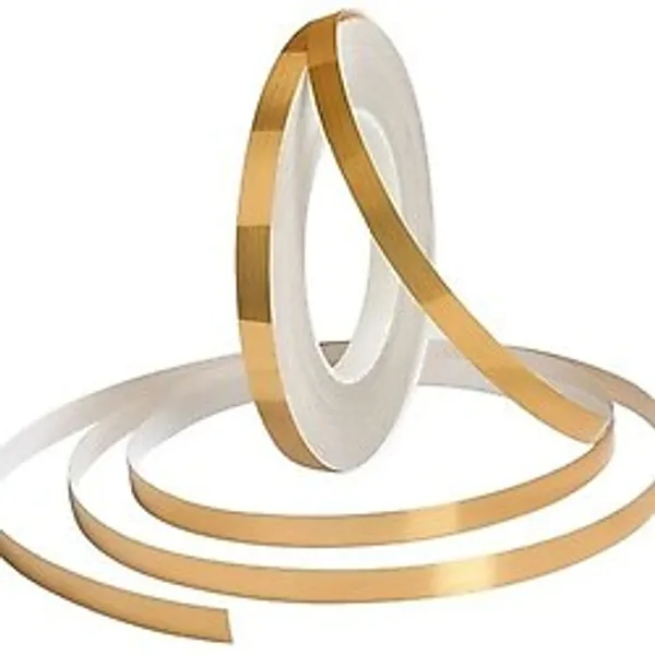 Mobee Fayans Arası Yapışkanlı Folyo Derz Bandı Şerit Bant Gold 0.5 Cm 50 Metre 1420