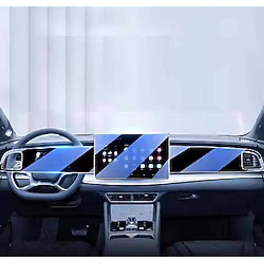 Mobilite BYD SEALION 7 Uyumlu Multimedya Gösterge ve Sağ Panel 3 lü Set 9H Nano Ekran Koruyucu