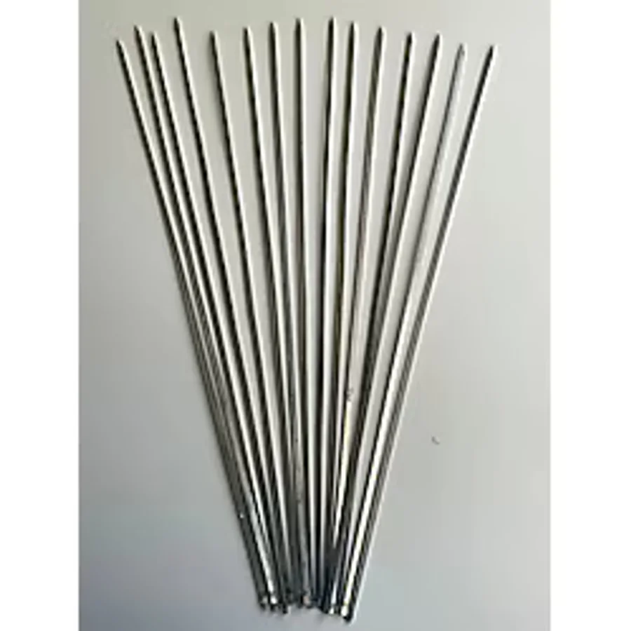Mobilreyon 30 Adet Galvanizli Kuşbaşı Şişi, Yassı Kebap Şiş 55cm