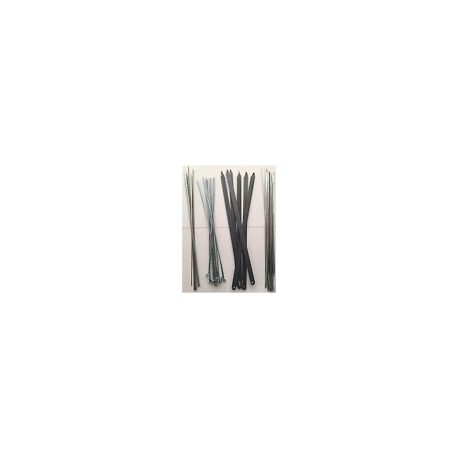 mobilreyon - Mangal Seti (55 Cm) - 6 Adana Kebap Şişi , 10 Ciğer , 10 Kuşbaşı , 10 Kare Şiş