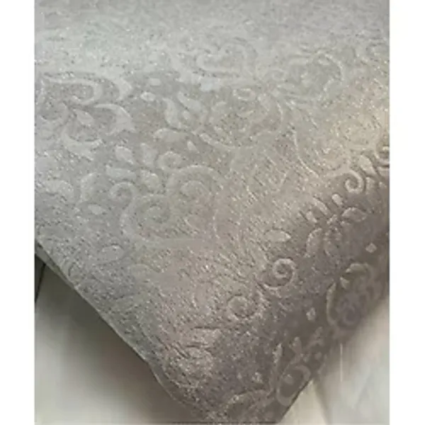 Moda Home Kendinden Desenli Kaymaz Süngerli Koltuk Örtüsü Açık Gri