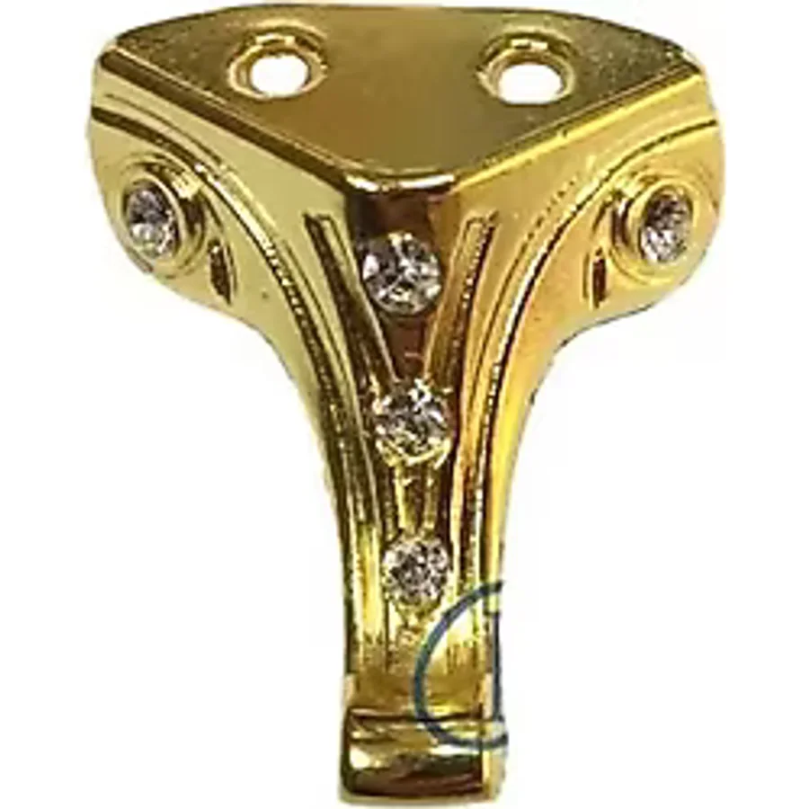 Moda Taşlı Ahşap, Mdf, Sunta Sandık Ayağı, Kutu Ayak 3,5 cm - Sarı