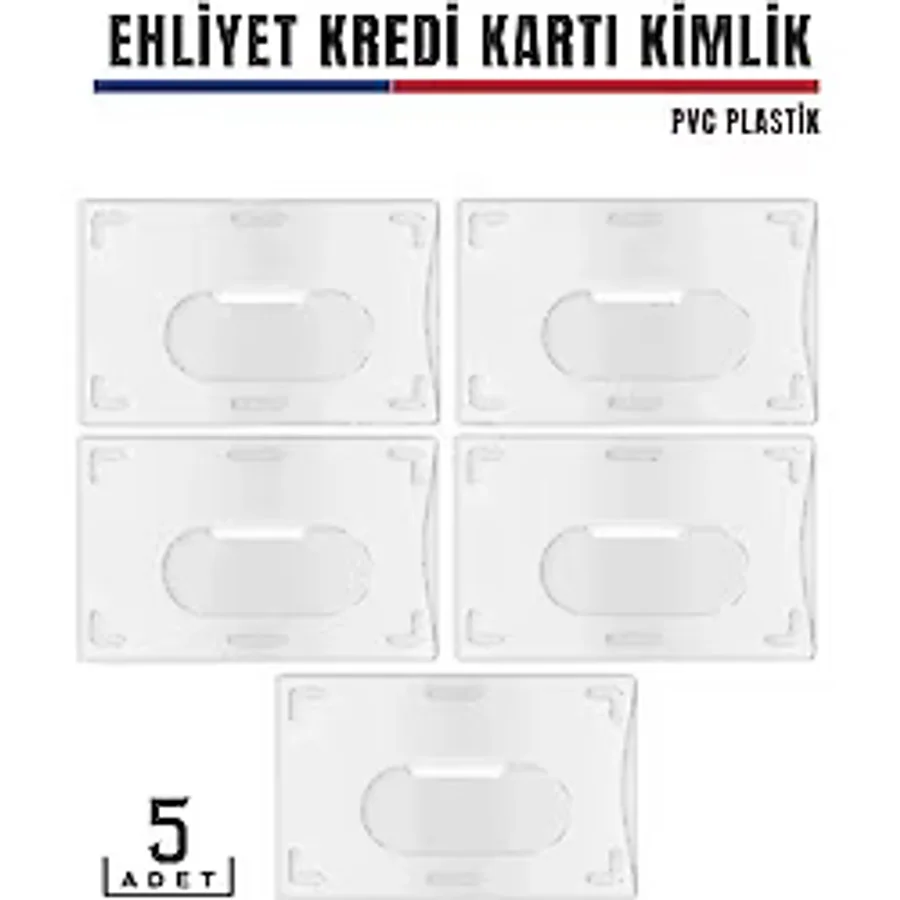 ModaCar 5 li Paket Ehliyet ve Kimlk Kart Koruyucu