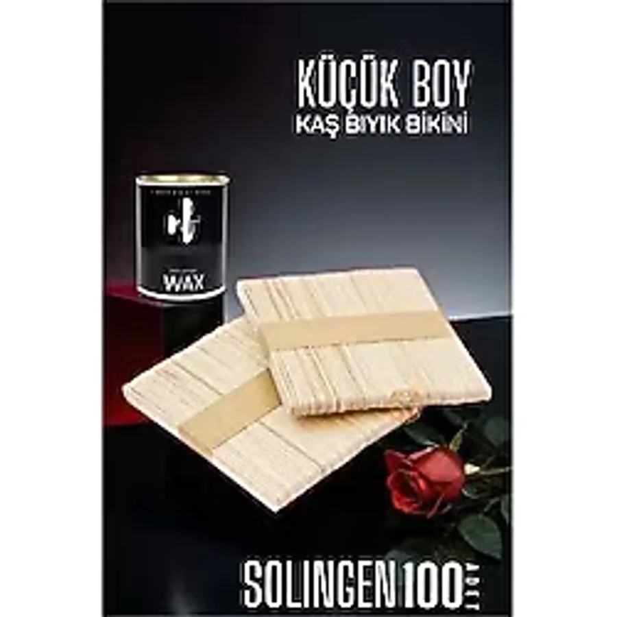 Modacar Ağda Spatulası Solingen Küçük Boy 100 Adet