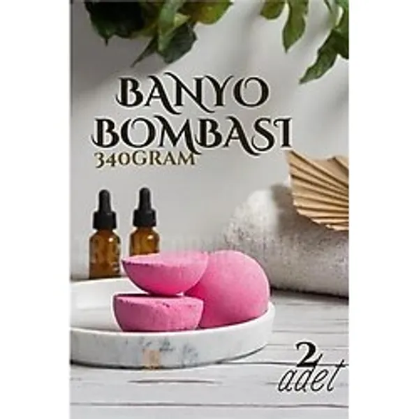 Modacar Banyo Bombası Jakuzi Küvet Banyo Bombası Topu 2 Adet 340 Gr