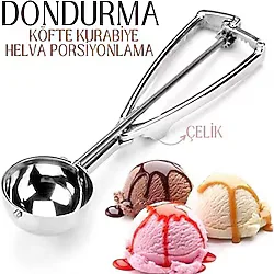 Modacar Dondurma Porsiyonlama Kaşığı Kurabiye Köfte Helva