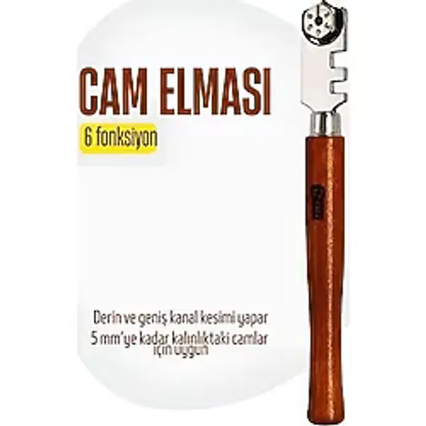 Modacar Elmas Cam Kesici - Kalem Tipi Cam Kesici Cam Kesme Elması