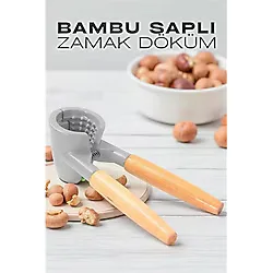 Modacar Fındık ve Ceviz Kırıcı - Bambu Saplı Döküm Ceviz Fındık Kıracağı