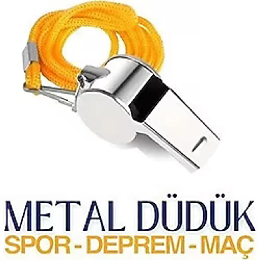 Modacar Metal Spor Ve Deprem Düdüğü Sigefriedo Design