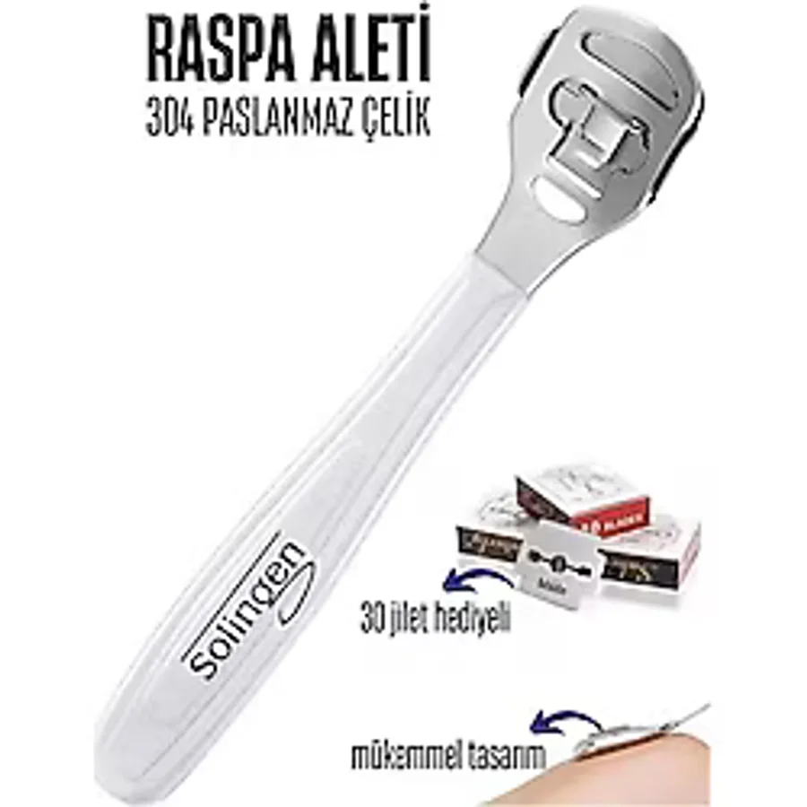 Modacar Raspa Aleti 30 Jilet Yedekli Solingen Profesyonel