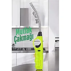 ModaCar Spiralli Mutfak Çakmağı Barbekü Mangal Mum Çakmağı