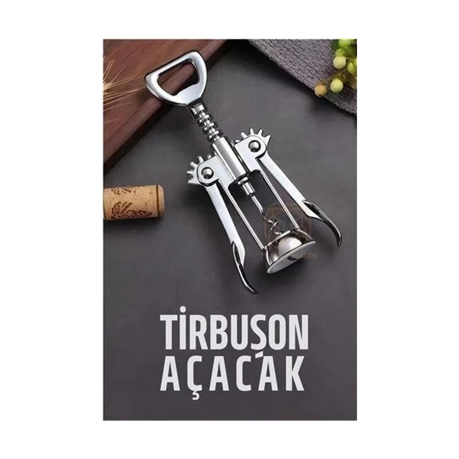 ModaCar Tirbuşon Şarap Açacağı ve Şişe Açacağı