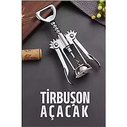 ModaCar Tirbuşon Şarap Açacağı ve Şişe Açacağı