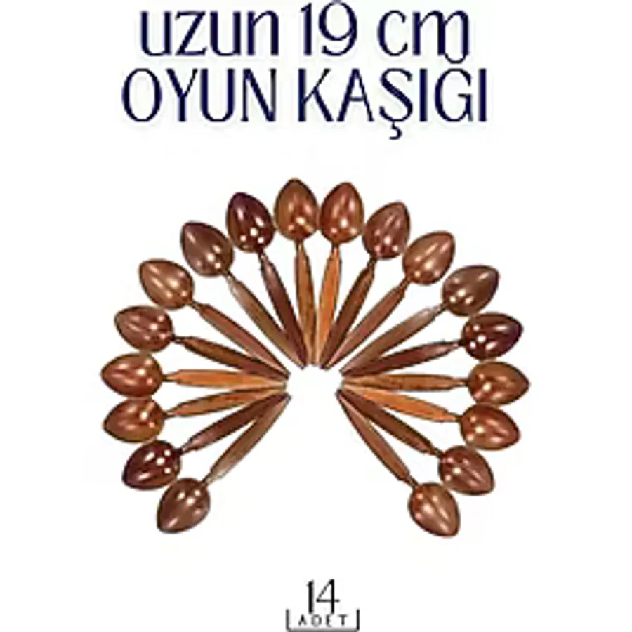 Modacar Uzun Oyun Kaşığı 14 Adet