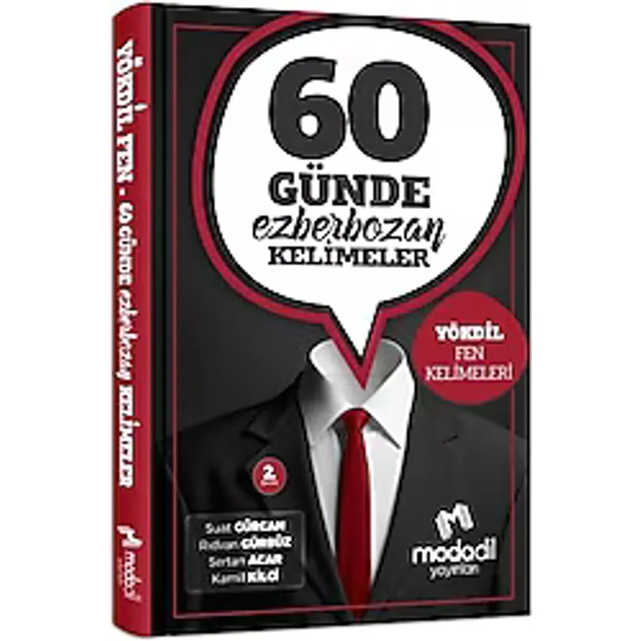 Modadil Yayınları YÖKDİL Fen Bilimleri 60 Günde Ezber Bozan Kelimeler