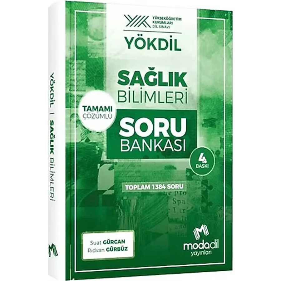 Modadil Yayınları Yökdil Sağlık Bilimleri Tamamı Çözümlü Soru Bankası