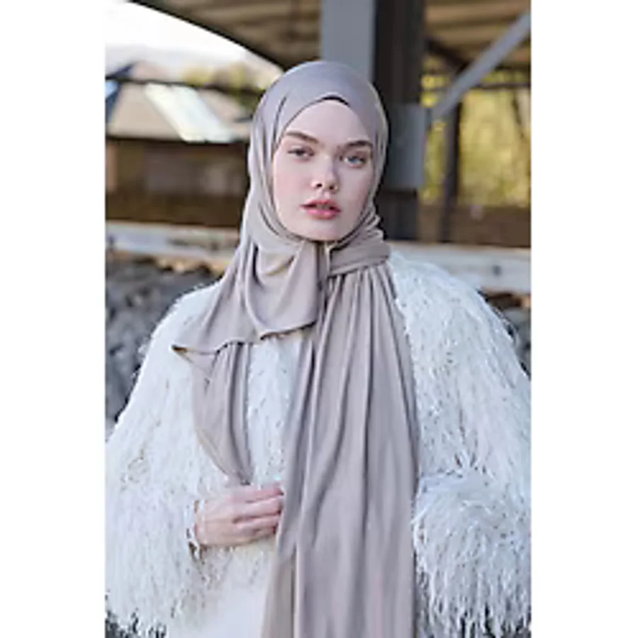 Modakaşmir Bambu Penye Şal