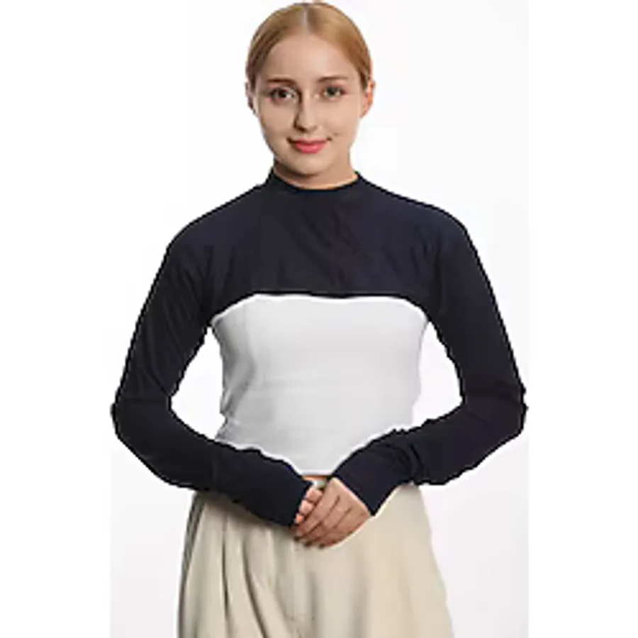Modamelita Tesettür Boyunluklu kolluk bolero crop boyunluk