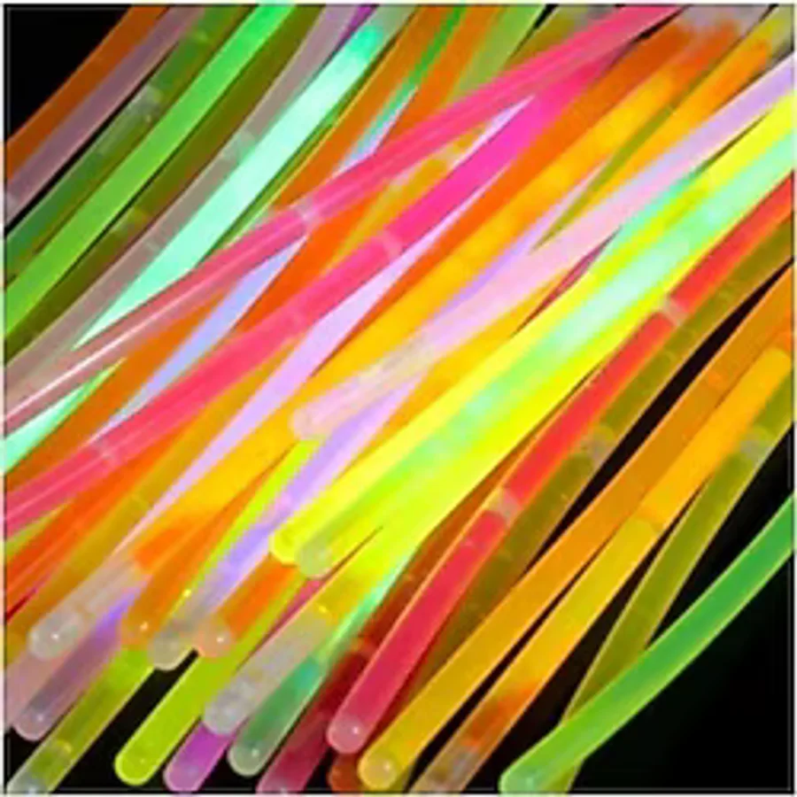 Modauyum Fosforlu Çubuk Glow Stick Fosforlu Bileklik (100 Adet)