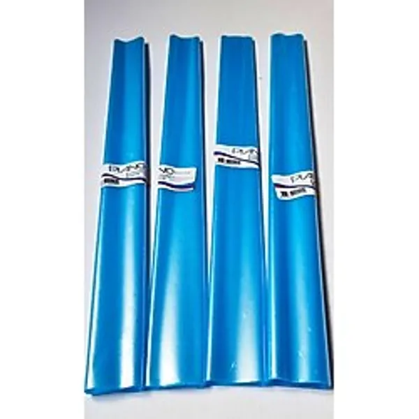 Modellino 4'lü Rulo Piano Buzlu Şeffaf Defter Kitap Kaplığı 40CM x 1,5mt Kaplık - Mavi