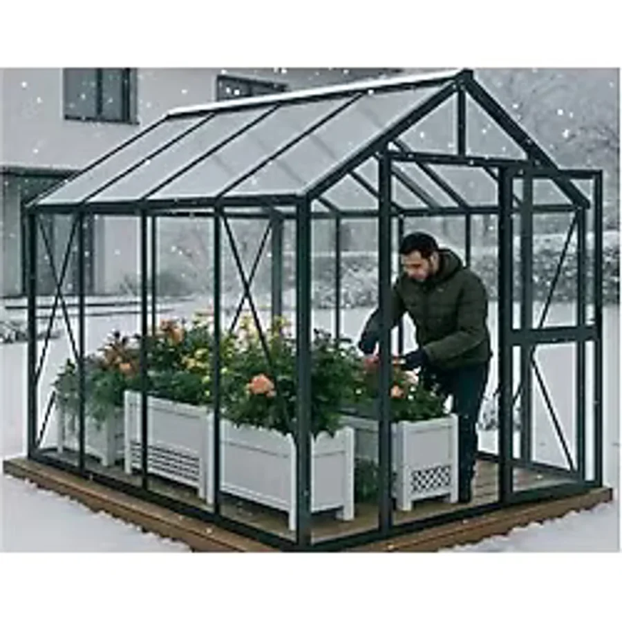 Modulbox Garden Greenhouse, Kiş Bahçesi, Bahçe Serasi ( 228x307x230) Şeffaf