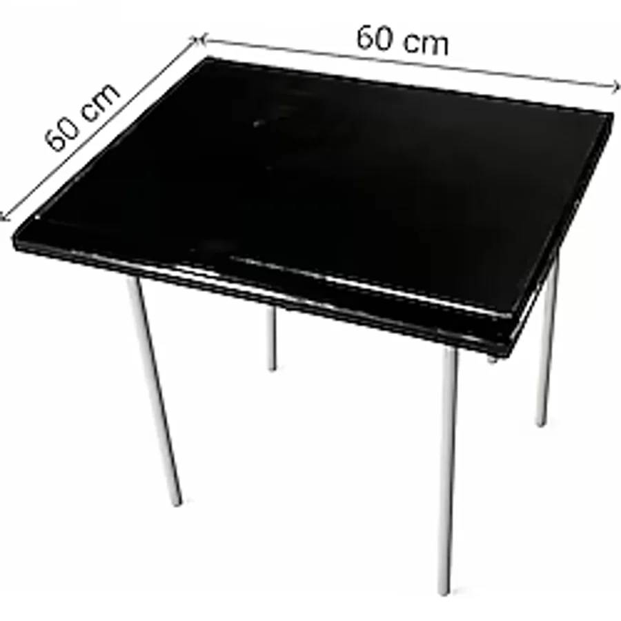 Moemi 60x60 cm Plastik Katlanır Kamp Masası