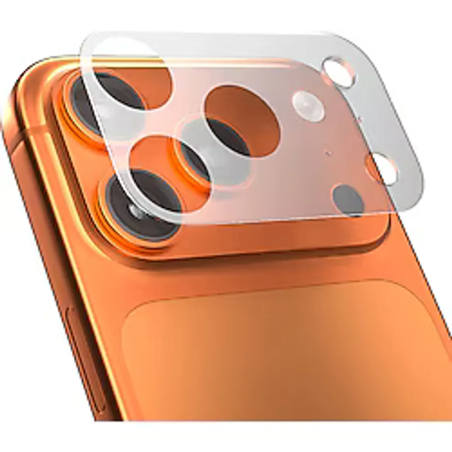 Mohseven iPhone 17 Pro Uyumlu Pet Film Kamera Çerçeve Koruyucu Şeffaf