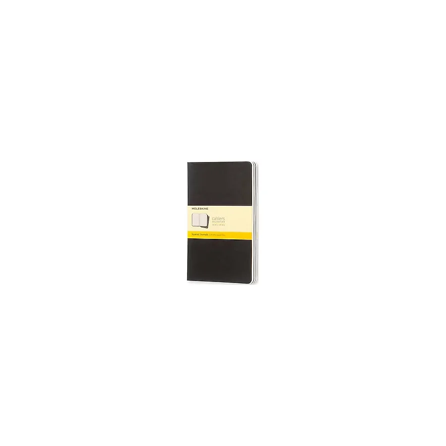 Moleskine 13X21 3'Lü Set Düz Siyah Butik Defter
