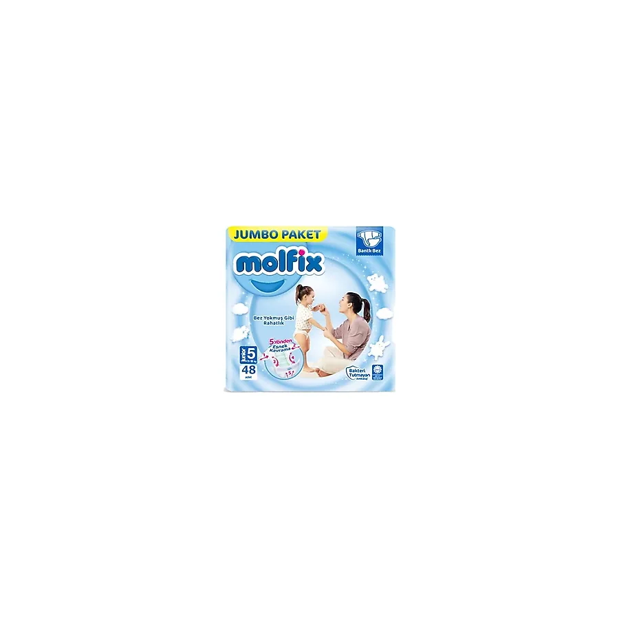 Molfix 5 Numara Junior 48'li Bebek Bezi