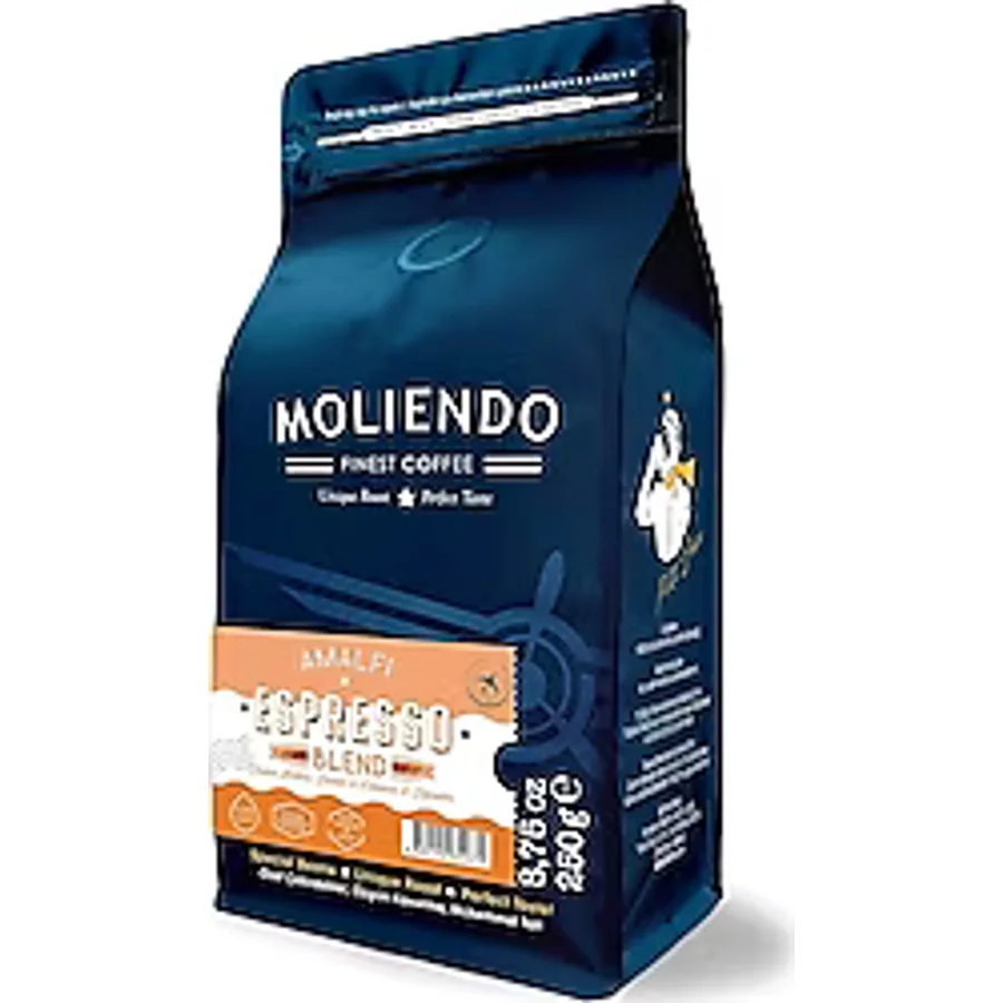 Moliendo Amalfi Espresso Blend Çekirdek Kahve 250 gr